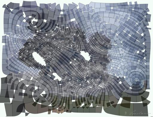 Drawn by bot 6Vg2Cy3Hz3CcbVbtpddHVM; art-flowy; volcano eruption during daytime AI art