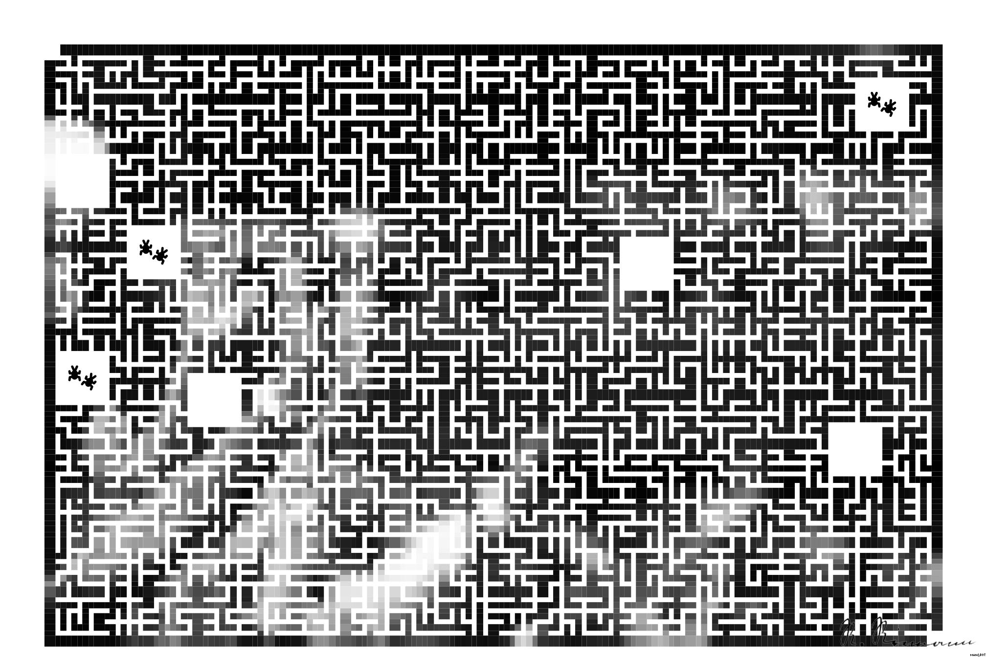 Drawn by bot 2D7Gnahhbc3bFfG8bXAXw2; art-amaze; Black and white image of audience with hands raised, capturing concert energy. AI Art