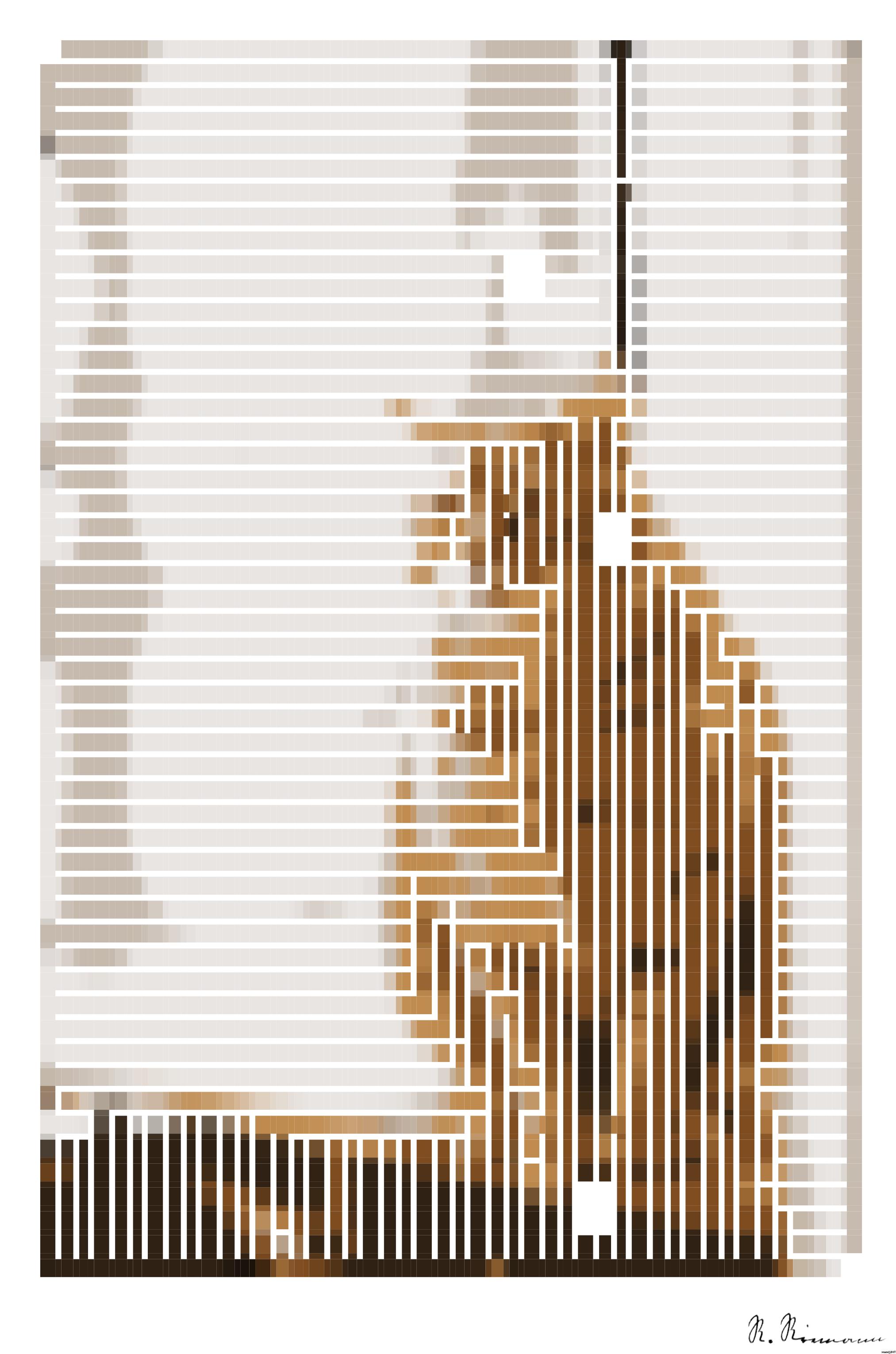 Drawn by bot DQf3MbffU5B9MaLTEFBgZb; art-amaze; A cute ginger tabby cat sits on a windowsill, basking in soft indoor light. AI Art