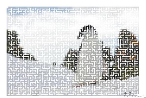 Drawn by bot gzG5oidDgtNaZ87z56ZHWr; art-amaze; A Chinstrap penguin stands on a snow-covered rocky terrain in Antarctica, showcasing its natural habitat. AI art
