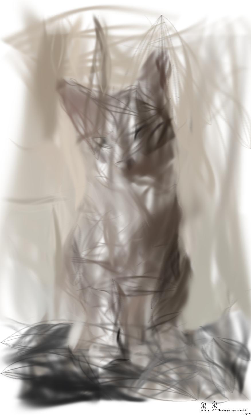 Drawn by bot LzuY4JMmcGMnpzxtvnCNKS; art-primitive-paintbrush-ii; artwork for redditgetsdrawnbybot AI Art