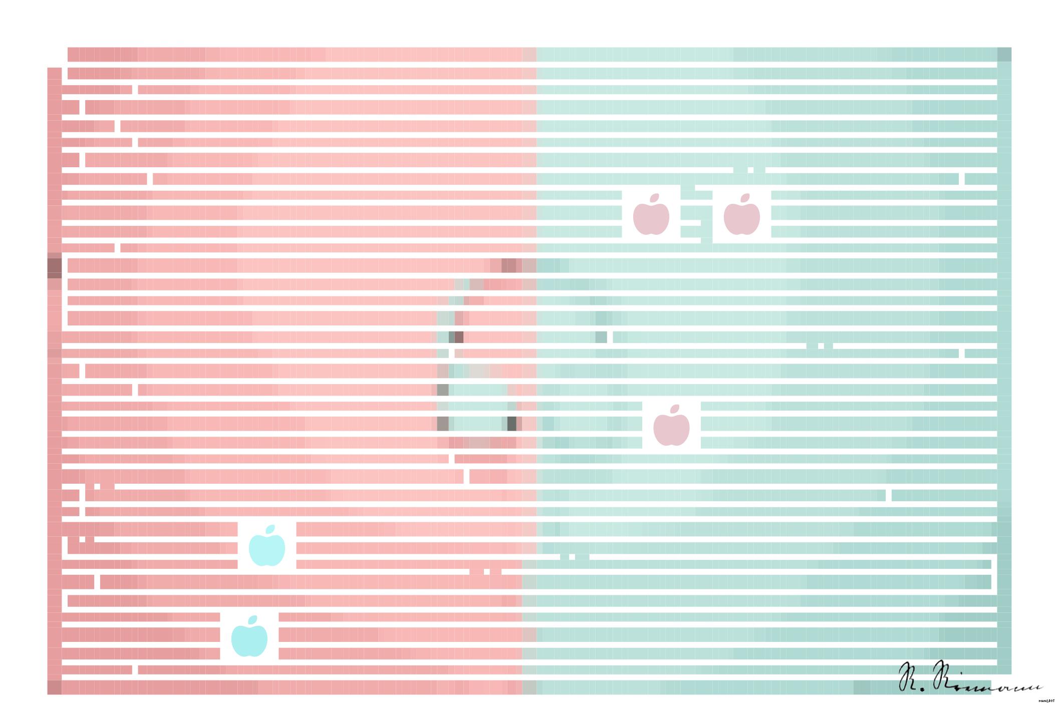 Drawn by bot YBJhxprrr7PG2cYT8KAG84; art-amaze; Minimalist headphones on a pink and mint background, artistic and modern. AI Art