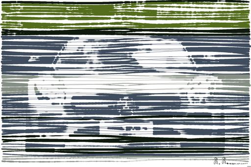 Drawn by bot UE5WEsKefHC9sADJFpYRFU; art-linewidth; Front view of a luxury Mercedes-Benz AMG against a natural backdrop. AI art