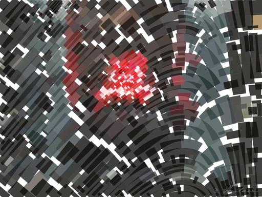 Drawn by bot Sws55DcpudgcPaEtwekapo; art-flowy; Today Was A Good Day LED signage AI art