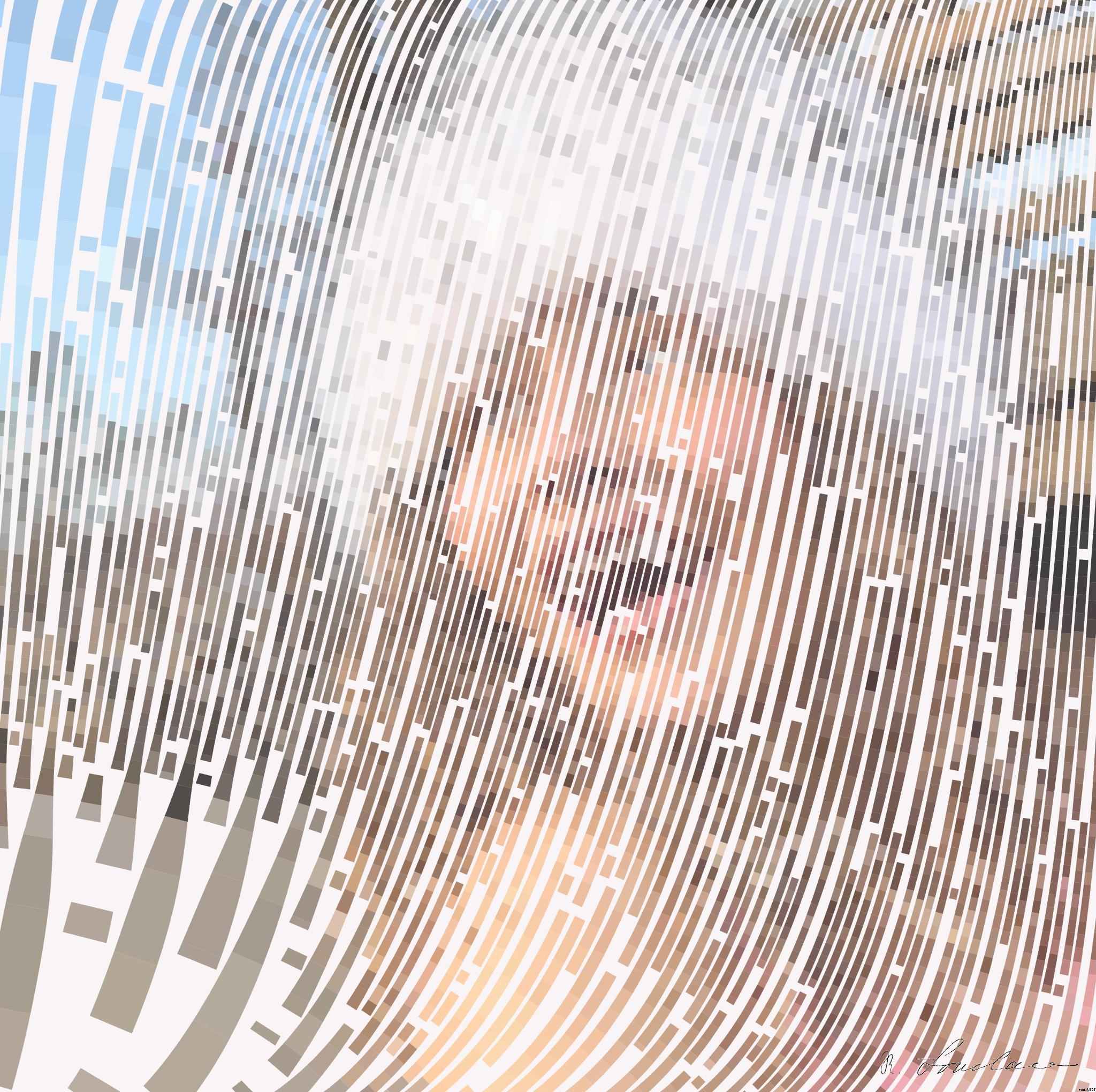 Drawn by bot dmXhSW68UypLfqEnWiMWpk; art-flowy; artwork for redditgetsdrawnbybot AI Art