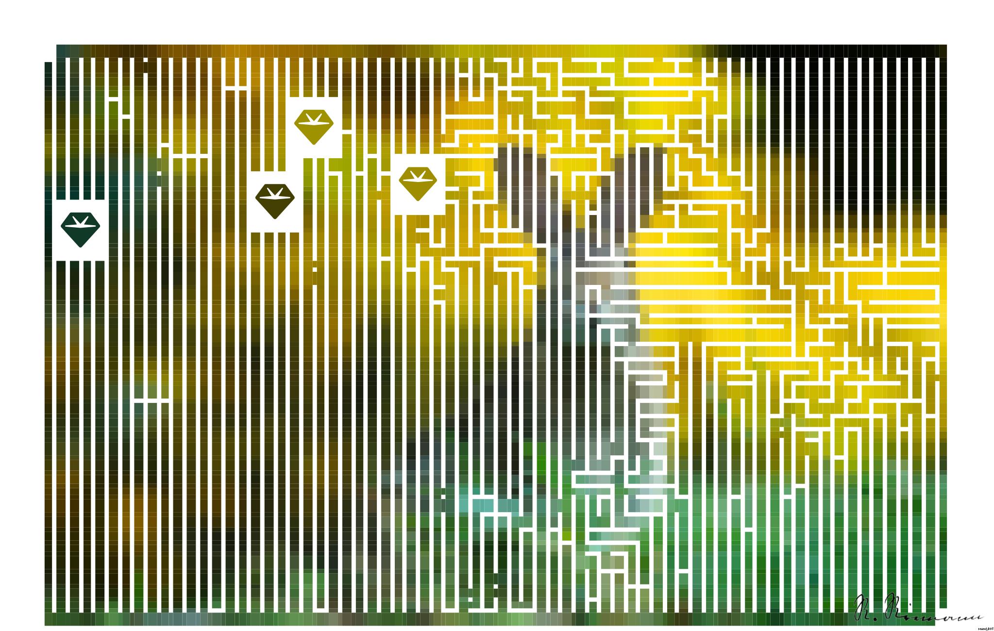 Drawn by bot ceZVv96UEcGdBjPzoND4iC; art-amaze; A cute wild rabbit peering from the grass with a vibrant yellow backdrop, epitomizing summer wildlife. AI Art