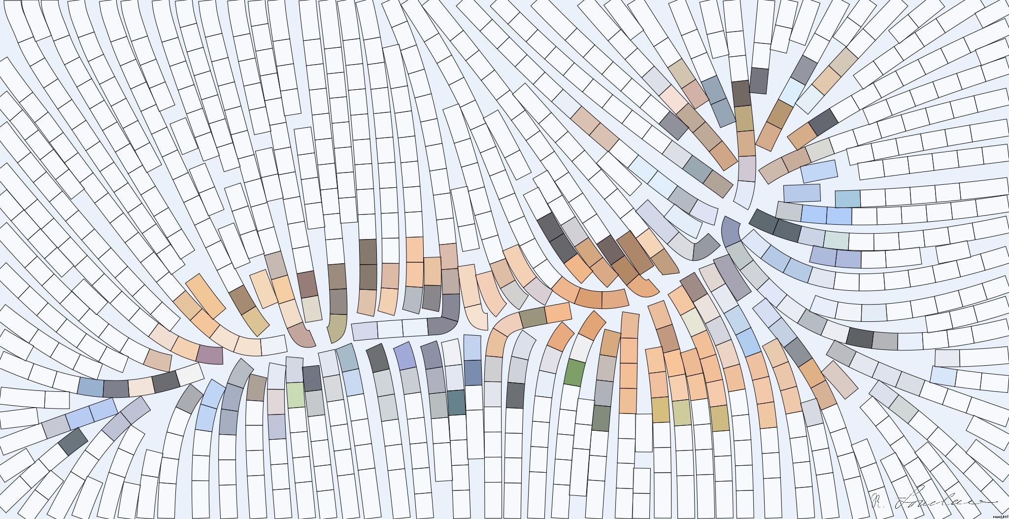 Drawn by bot BAXp63HvaznSFizsefBUev; art-flowy; A Bengal tiger and cub resting together outdoors in a natural setting, displaying wildlife bonding. AI Art