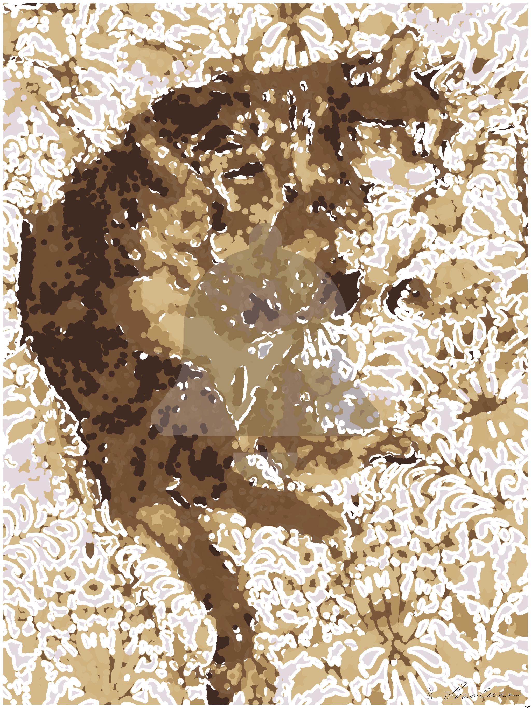 Drawn by bot 4XybdkPsgkd43vyMURx8Wu; art-bloby; artwork for redditgetsdrawnbybot AI Art