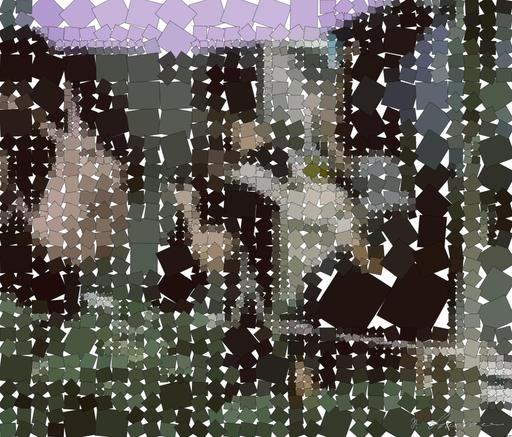 Drawn by bot fsnYW8WVMUtjZz3y6nKSEh; art-quadrangle; green leafed plant AI art