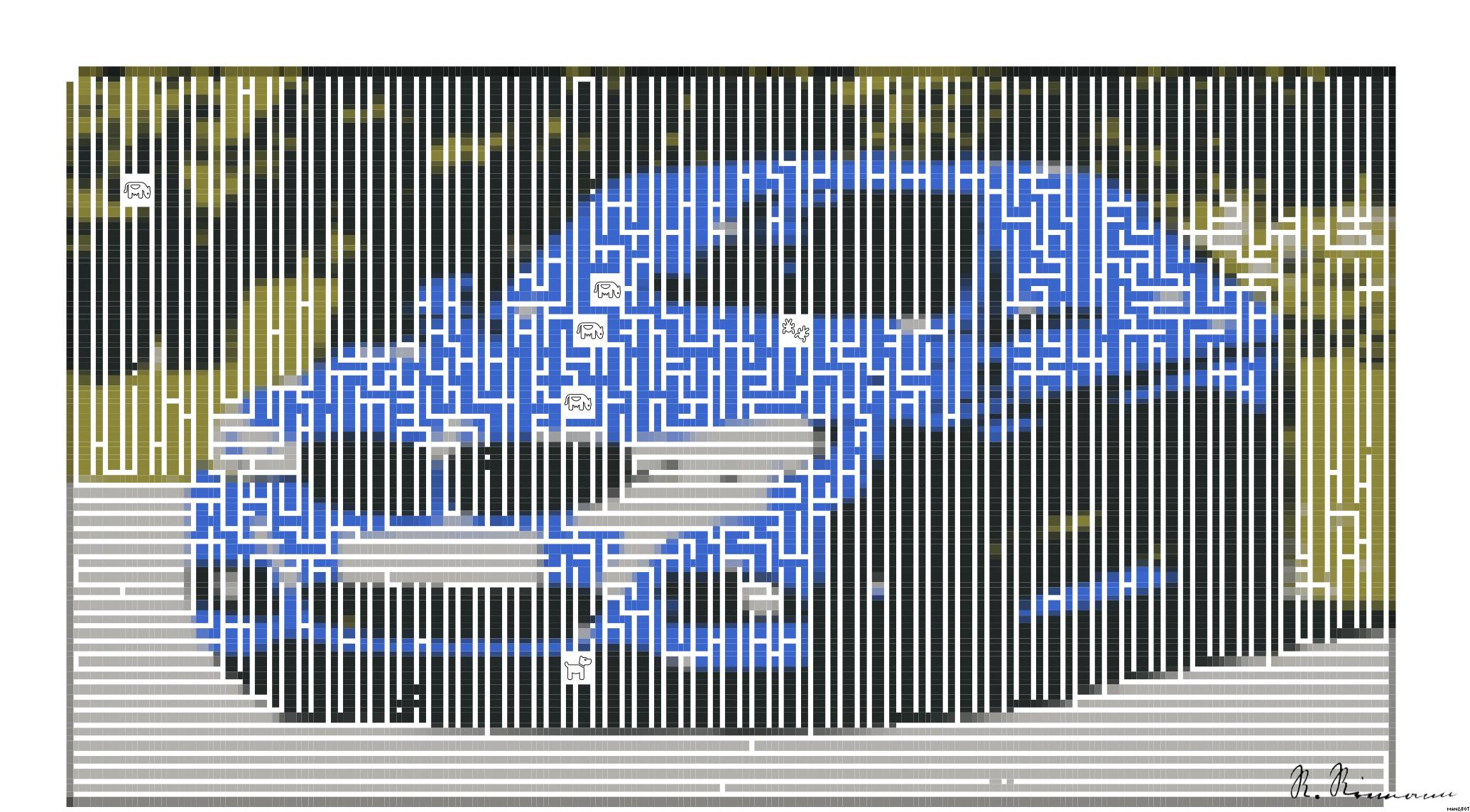 Drawn by bot DWEZhszvfPLcaicoWVfCDB; art-amaze; Modern blue luxury car parked by a scenic roadside on a sunny day. Stylish design. AI Art