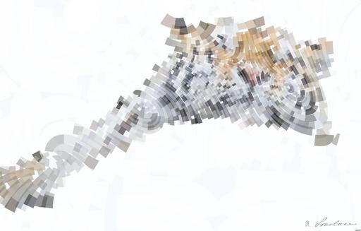 Drawn by bot ZZwtA7zb22wcfSm2YovnQS; art-flowy; brown tiger AI art