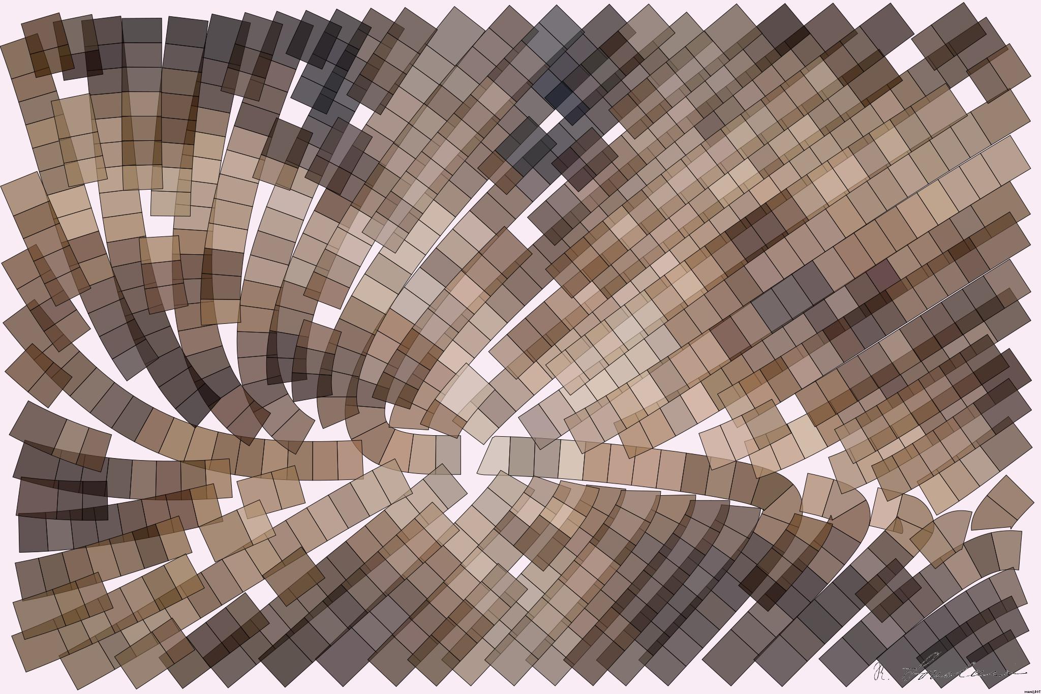 Drawn by bot ah4YhTpzCxiNhERzRVENJP; art-flowy; a close up of a giraffe's fur pattern AI Art