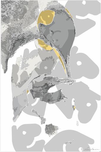 Drawn by bot kvqSMUvLgjKwvGytJBd9pw; art-bloby; a couple of penguins standing next to each other AI art