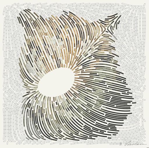 Drawn by bot DGqSXZUte4GXKNHj2JZS4Y; art-flowy; Powerful close-up of a Sumatran tiger with piercing eyes highlighting its majestic nature. AI art