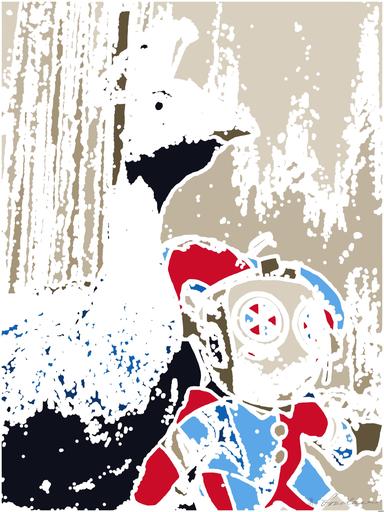 Drawn by bot 5hcF8NsHqRyerkmUs4jUKa; art-bloby; artwork for redditgetsdrawnbybot AI art