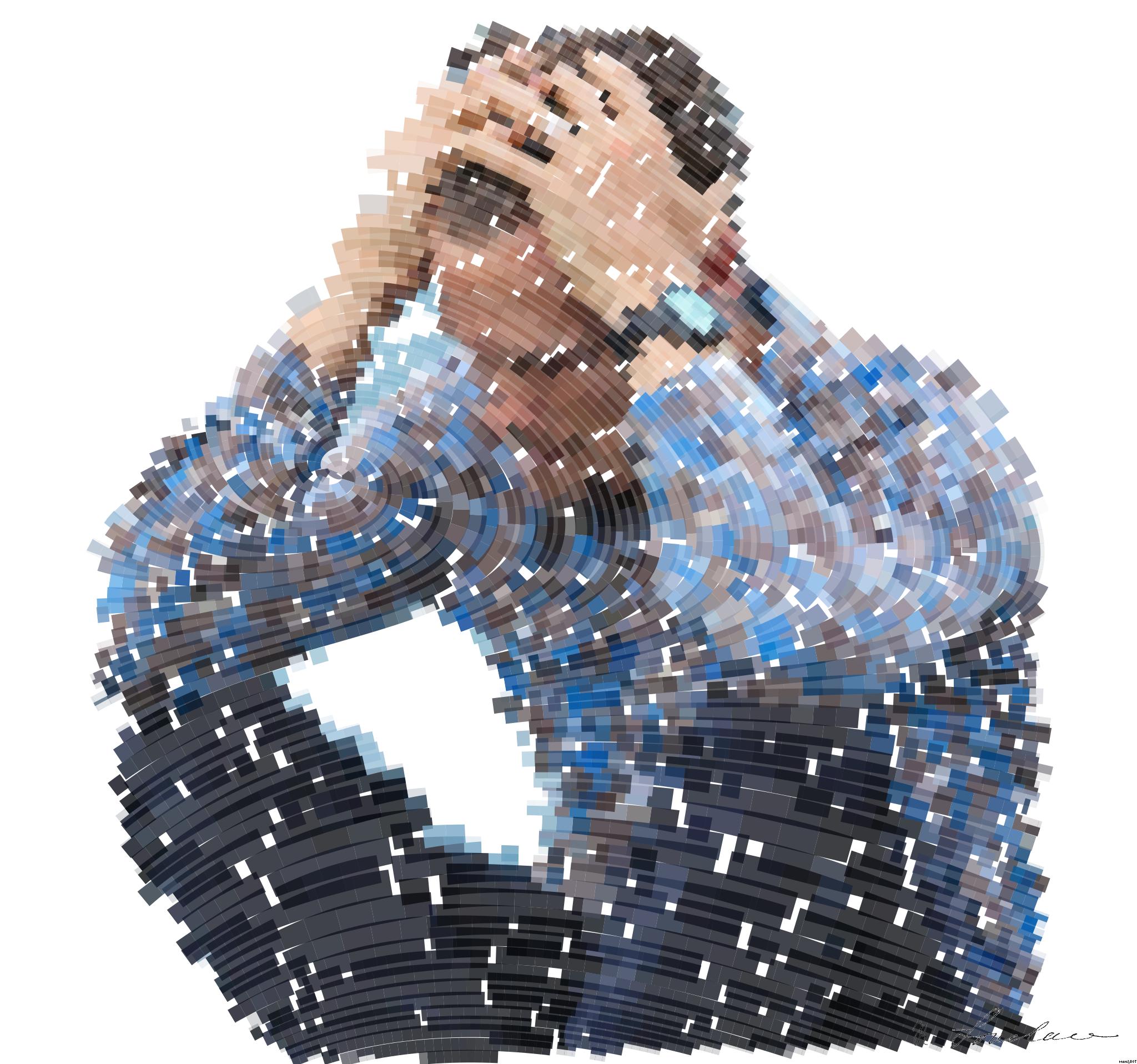 Drawn by bot N3b3WJYNPY8GHra95dhxqo; art-flowy; A man in a plaid shirt sits by the water looking distressed, symbolizing stress. AI Art