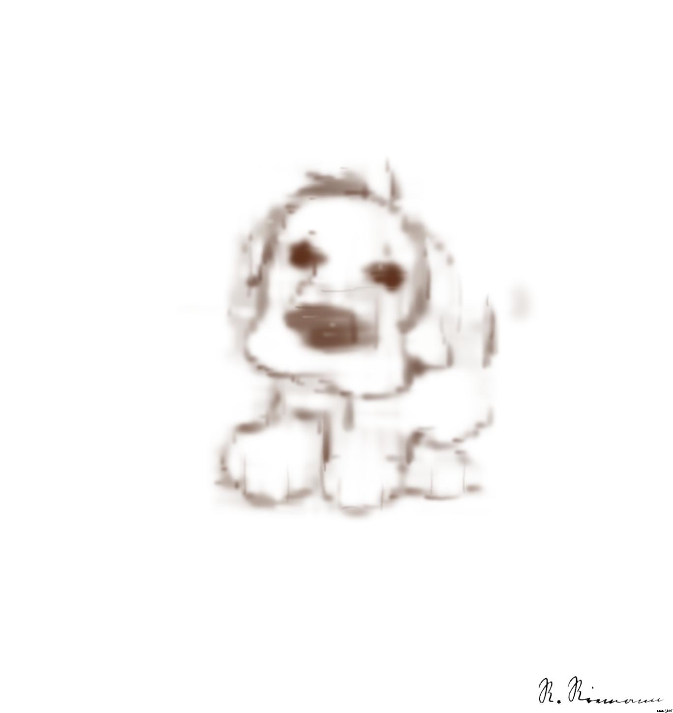 Drawn by bot KUjLU43QQHrz7xFYHb8bEF; art-primitive-paintbrush-ii; artwork for redditgetsdrawnbybot AI Art