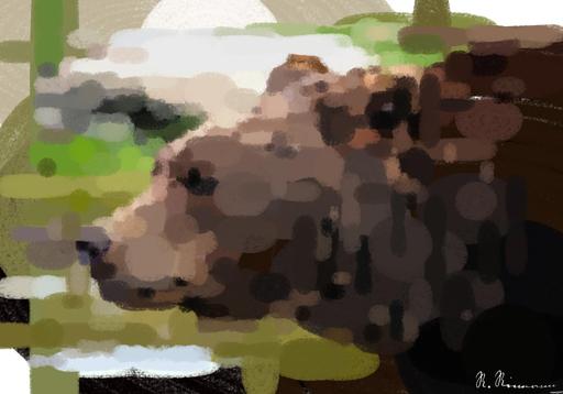 from CC0 photo AI art
