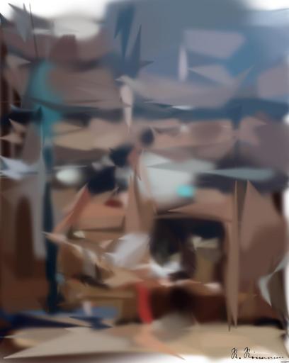 artwork for redditgetsdrawnbybot AI art