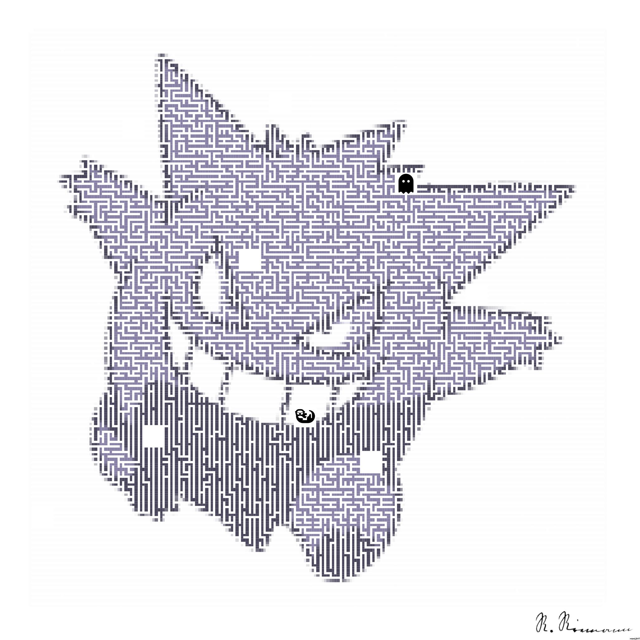 Drawn by bot S7L5dFxFZ6R45YDAE2pUyQ; art-amaze AI Art