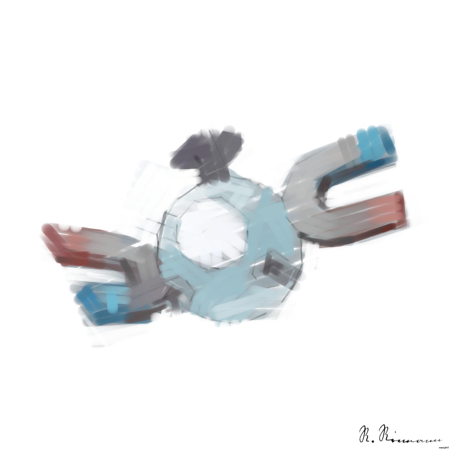 Drawn by bot 9GitLYeuCW4QVFFeZNHTCx; art-primitive-paintbrush-ii AI Art