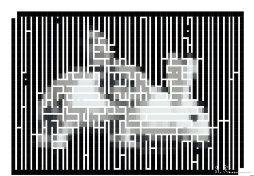 Drawn by bot CaiVS6CUXS8zMg4MdEvSWq; art-amaze; a couple of rabbits sitting next to each other AI art