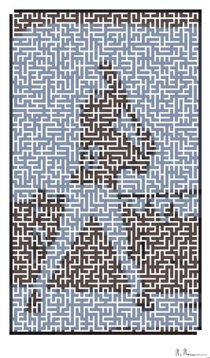 artwork for redditgetsdrawnbybot AI art