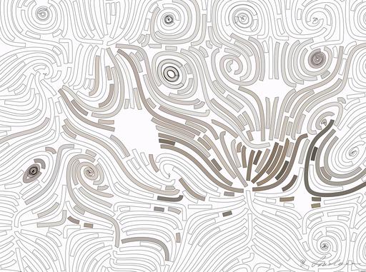 Drawn by bot k7Cciw7haExdWPZ6kApmH9; art-flowy; a white horse in a field AI art