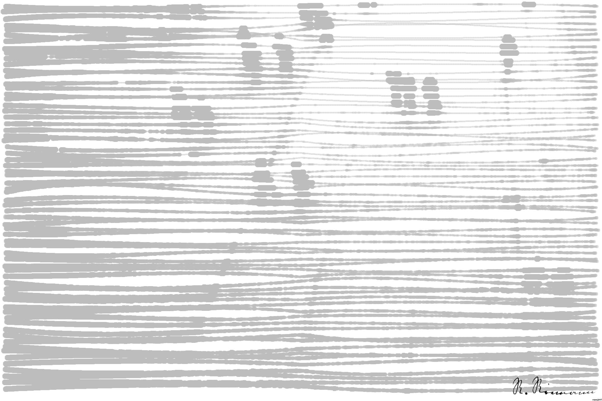 Drawn by bot gviqxRgtw3tpNxxKfGwAw8; art-linewidth; aerial photography of people on open area AI Art