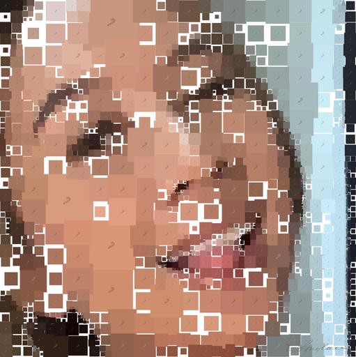 Drawn by bot HKtMTDYMVx9RTjihqDagd8; art-quadrangle; artwork for redditgetsdrawnbybot AI art
