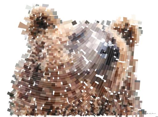 Drawn by bot VAQy5EMh8fG7AwS5Jqe9RB; art-flowy; Detailed close-up of a brown bear's face, showcasing its expressive eyes and fur texture. AI art