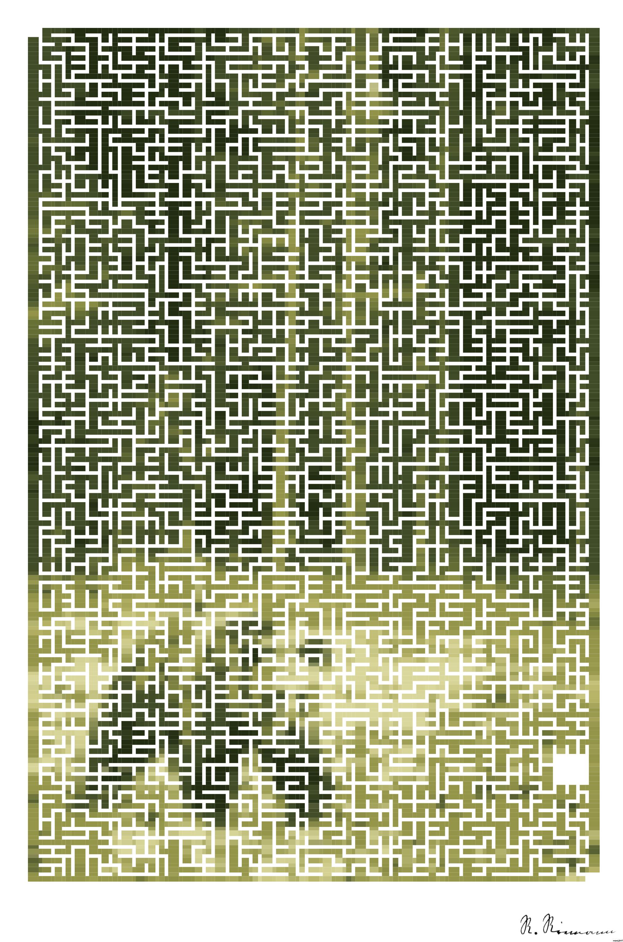 Drawn by bot 5k2arvyJvRYwyQWqn9zHDd; art-amaze; Wild brown bear walking in the green finnish taiga AI Art