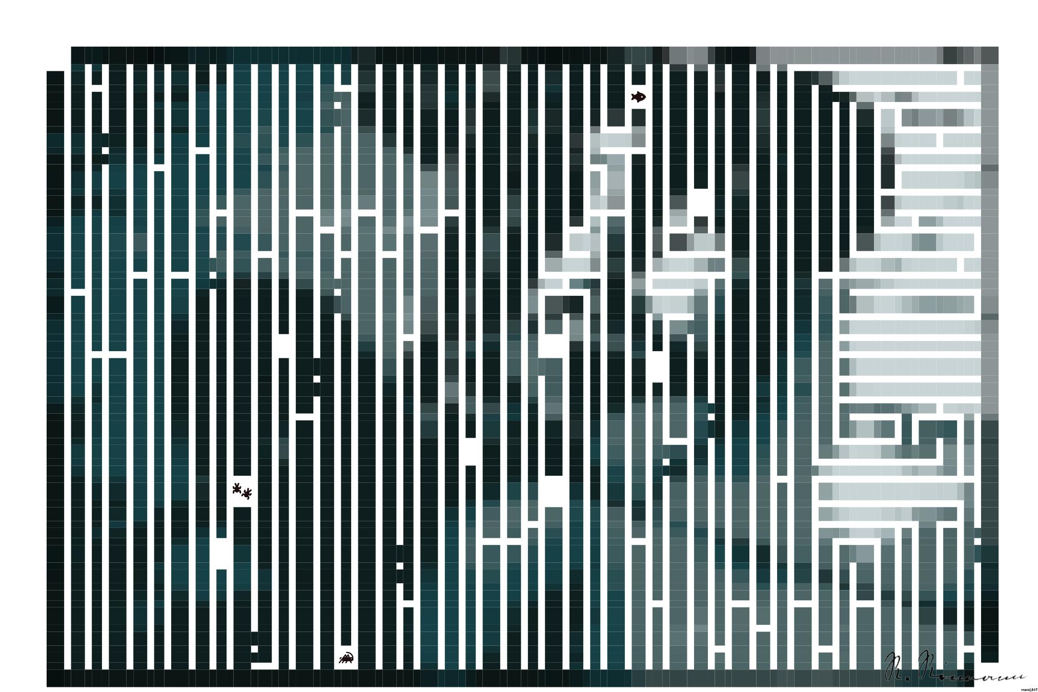 Drawn by bot VVRMquzsTx6rMdSz5VTD3f; art-amaze; Man performing a deadlift exercise in a gym, demonstrating strength and fitness. AI Art