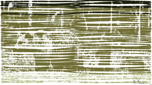 Drawn by bot mcGkbvSaBQMJGuotu73rxN; art-linewidth; Mother bear protects her three little puppies in the finnish taiga AI art