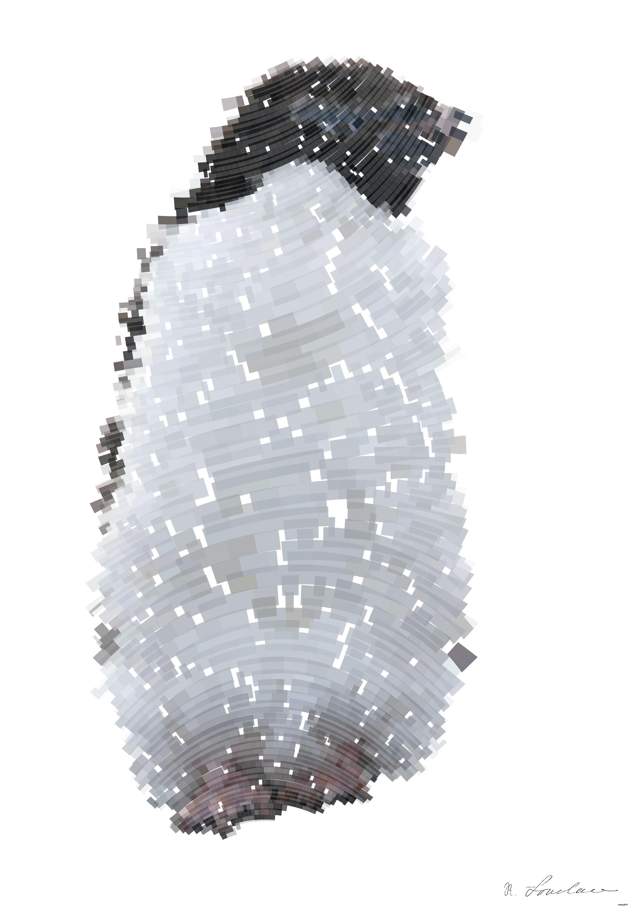 Drawn by bot 595vq54JTxMhogXV3ijwL6; art-flowy; An Adelie Penguin in Antarctica Peninsula AI Art