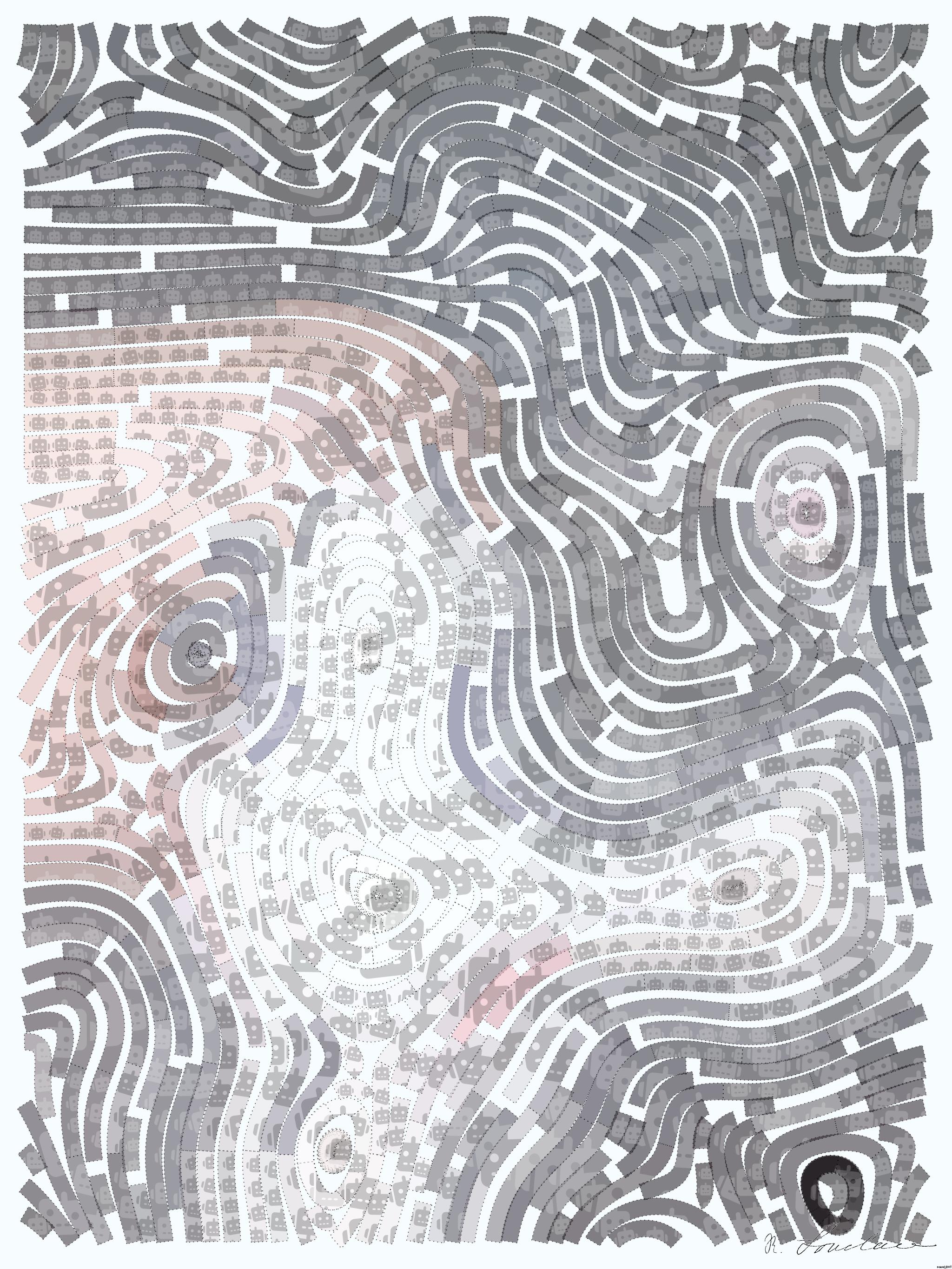 Drawn by bot jNe253pciarfMQ2xhyZvfh; art-flowy; artwork for redditgetsdrawnbybot AI Art