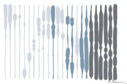 Drawn by bot LVzPSUF4YPy7t9oD66wHux; art-linewidth; selective focus of white and gray penguin AI art