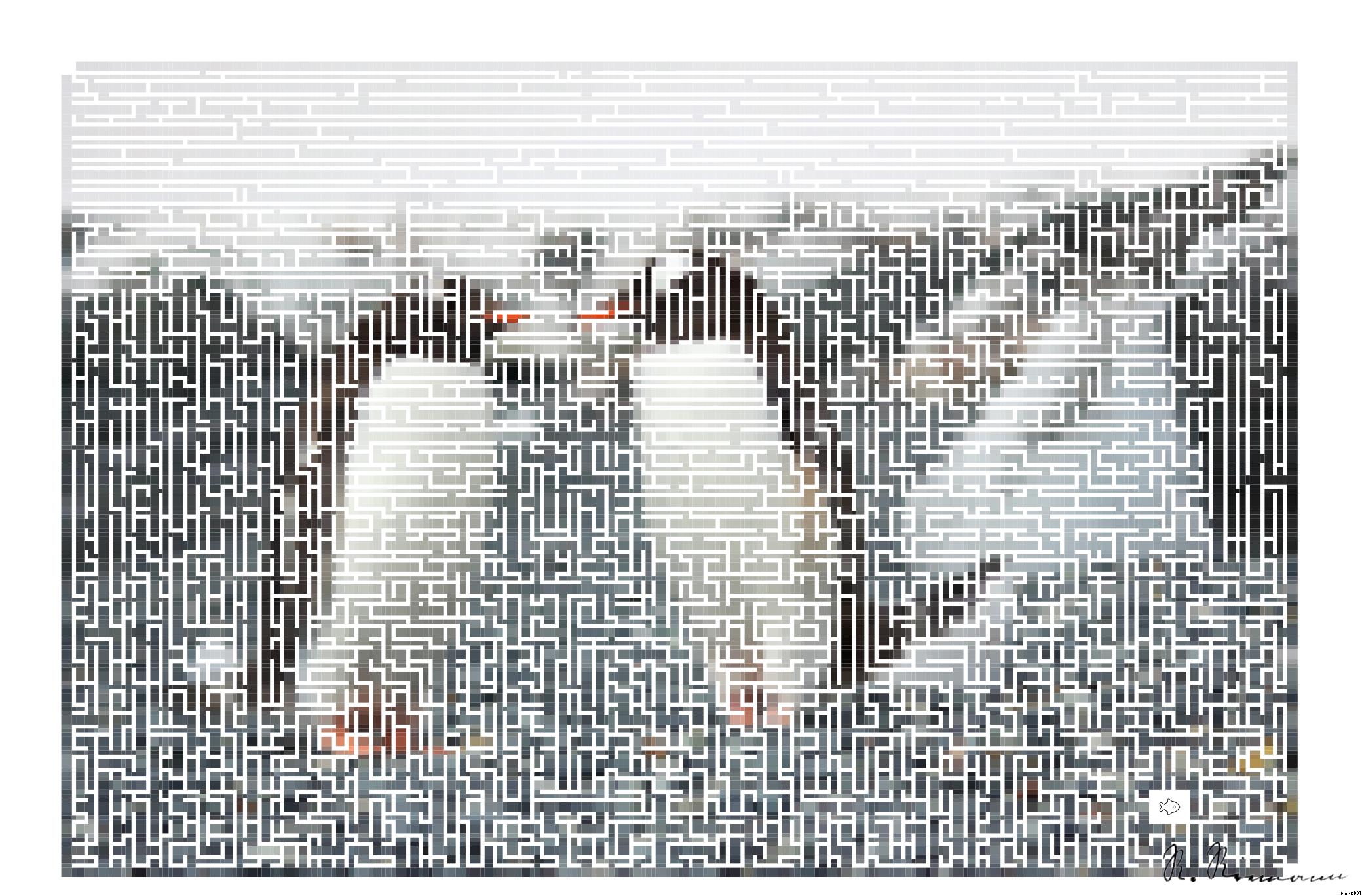 Drawn by bot NxYDQPobPVo3XZrqup9tjh; art-amaze; Two Gentoo penguins standing on a rocky Antarctic shore amidst icy surroundings. AI Art