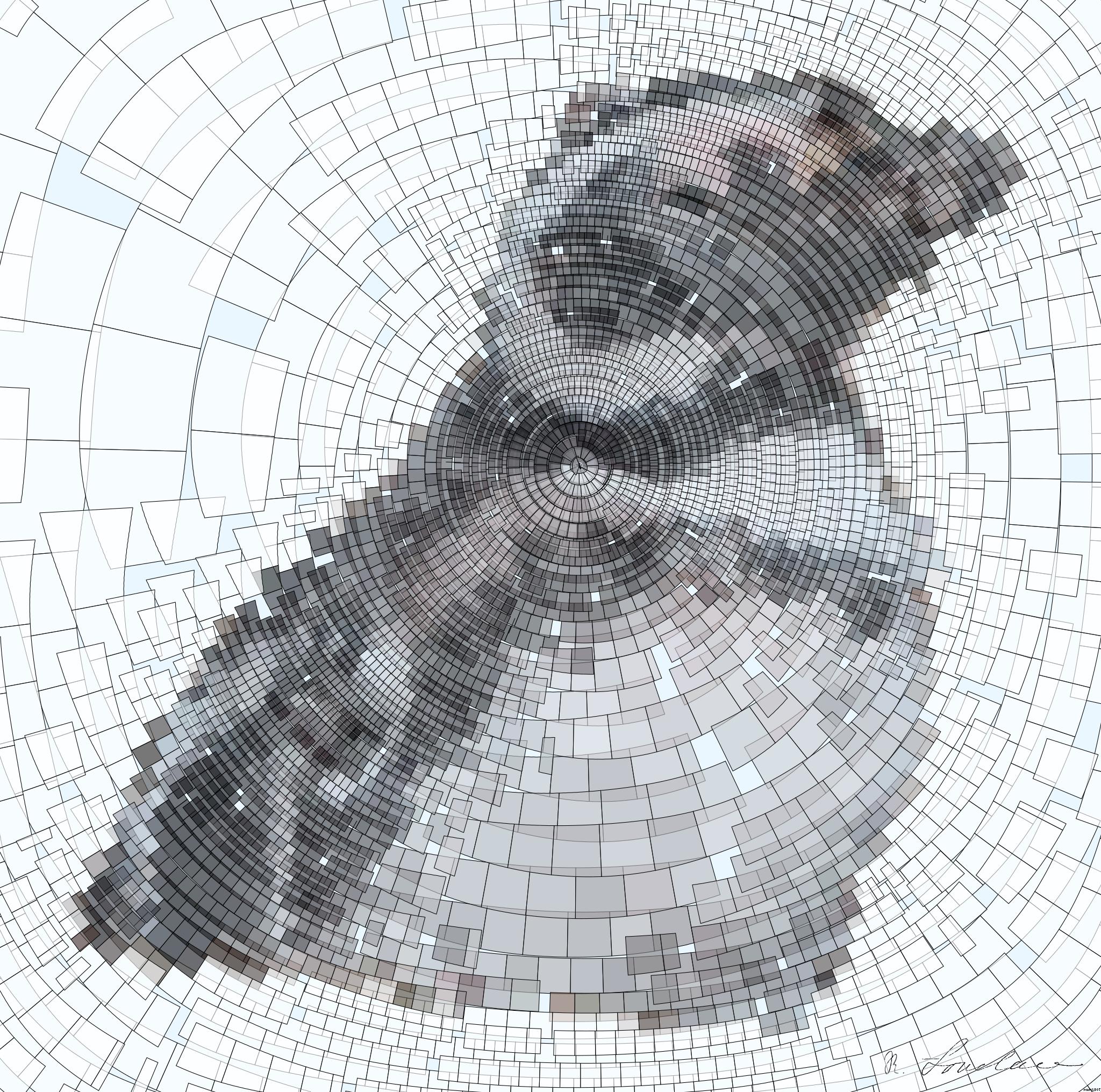 Drawn by bot 8KZKMdNmL3Wtno6J59yhNa; art-flowy; white and black penguin on brown grass AI Art