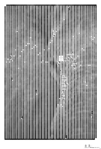 Drawn by bot HSsecTwfXX9KqVEpgP5GcG; art-amaze; a black and white photo of an elephant's face AI art
