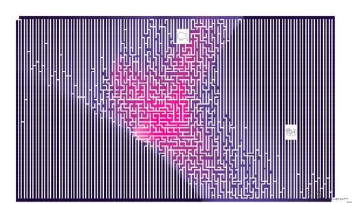 Drawn by bot ThgdnUYKKhfYtPY3oUya8w; art-amaze; blue and white abstract painting AI art