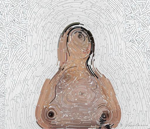 artwork for redditgetsdrawnbybot AI art