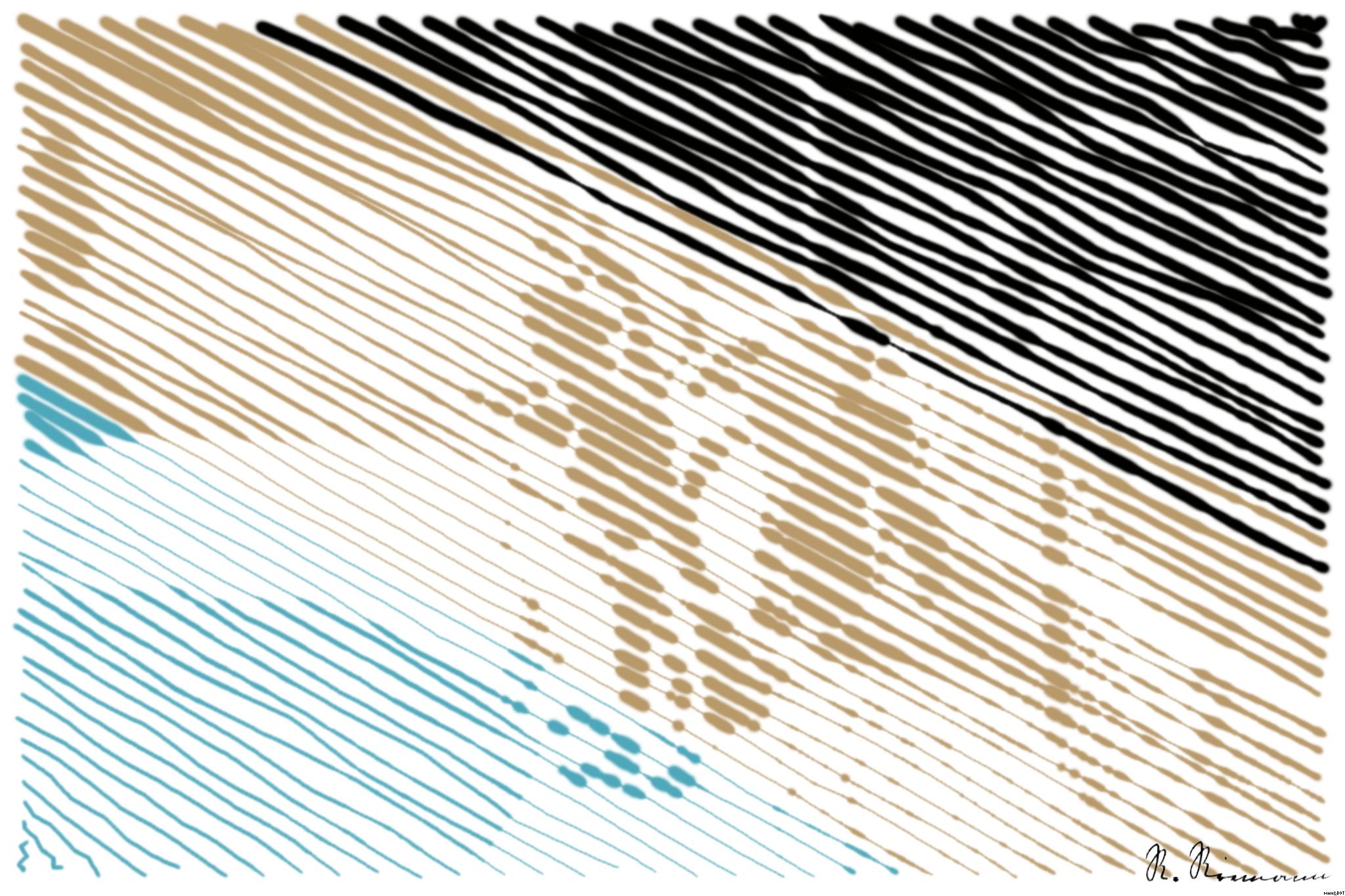 Drawn by bot XcVtgiRnX6awaE9aSBoVPw; art-linewidth; A group of penguins standing near a pool edge in a zoo exhibit, ready to swim. AI Art