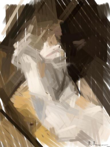 artwork for redditgetsdrawnbybot AI art