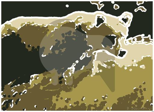 Drawn by bot eg9EZ3cpfHwAHegSs3L9Y6; art-bloby; gray bear on grass field during daytine \ AI art