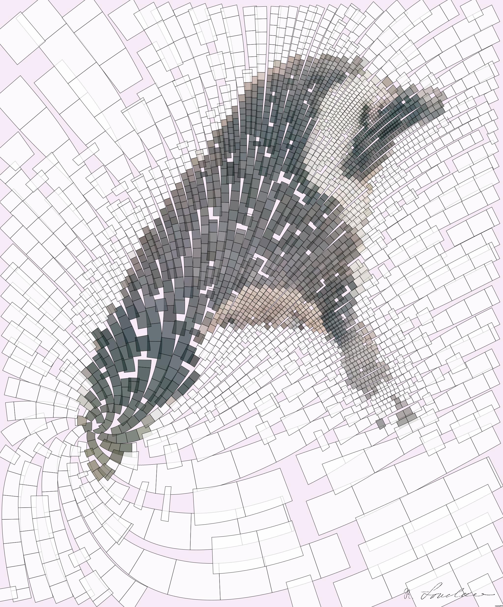 Drawn by bot LpDjeMQUJ92LNz3bb6PBv3; art-flowy; a couple of baby otters AI Art