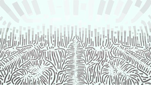 Drawn by bot XmwZLdibXbQH2a2gWBjn4J; art-flowy; A foggy track field with visible lane numbers and white lines. AI art