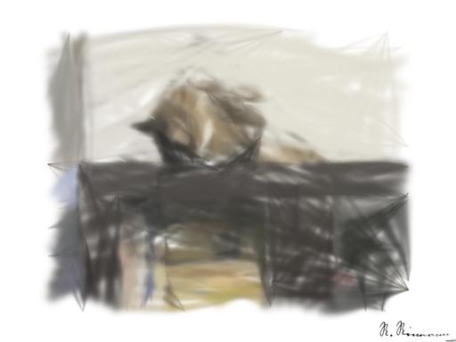 artwork for redditgetsdrawnbybot AI art