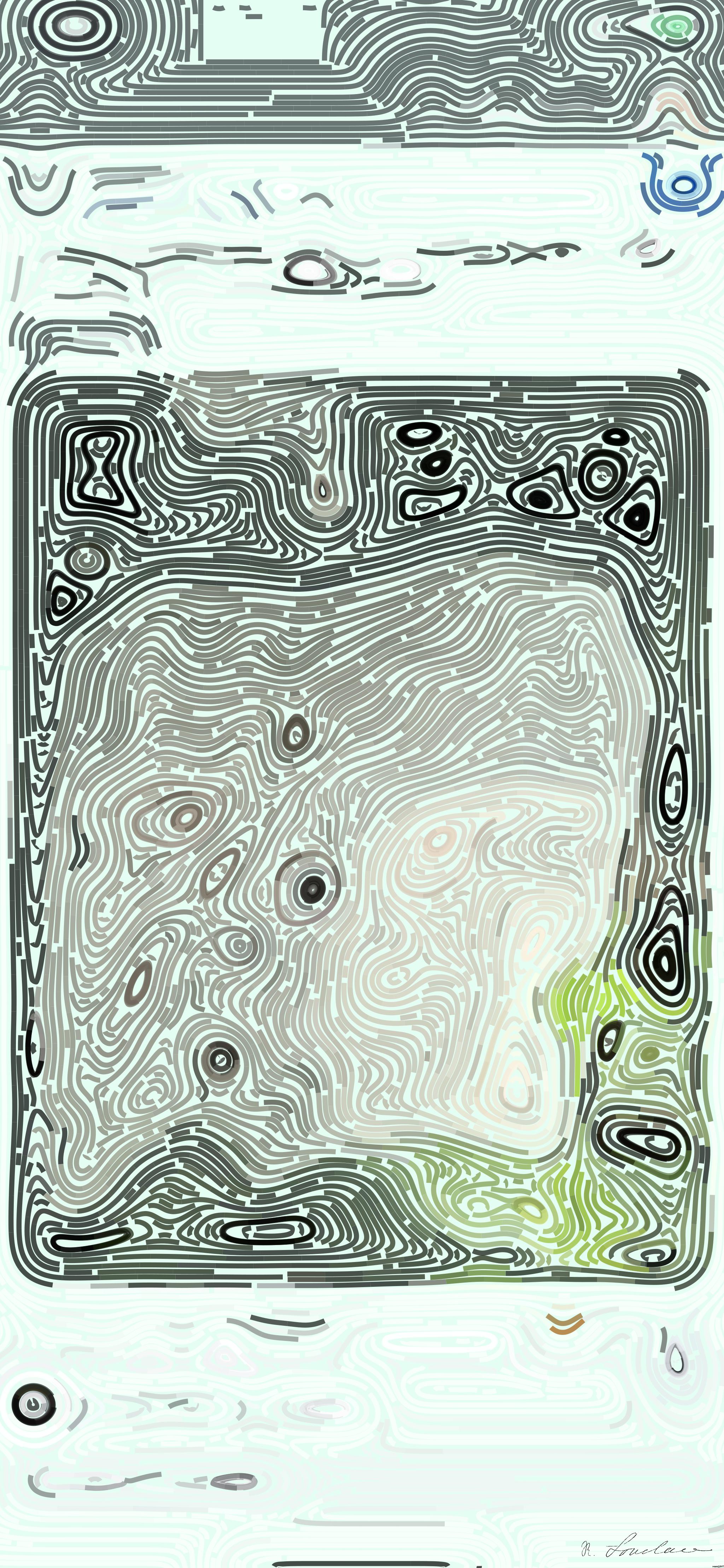 Drawn by bot ZG57ZpUJMuPyWhU5WE6ATp; art-flowy; artwork for redditgetsdrawnbybot AI Art