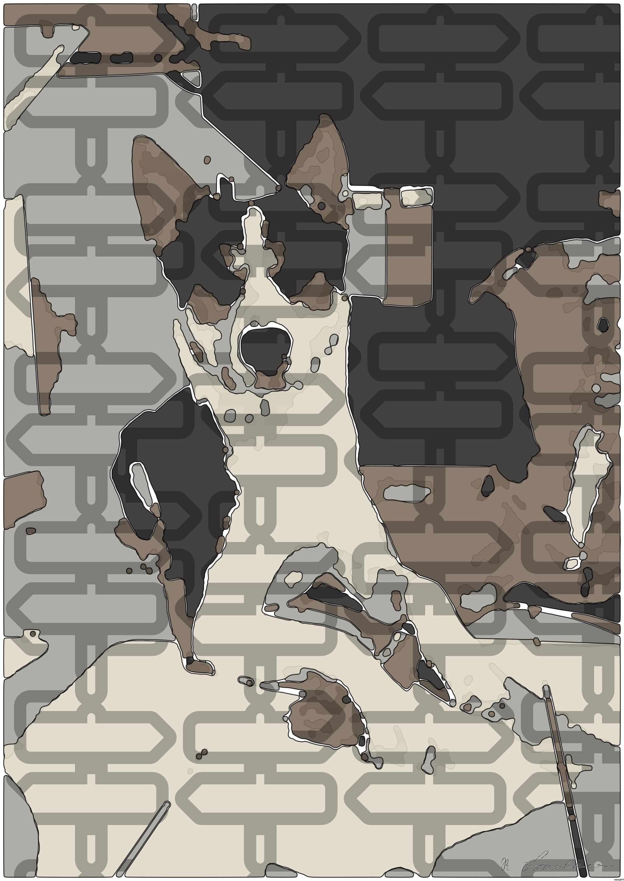 artwork for redditgetsdrawnbybot AI Art